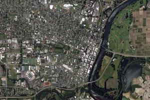 科瓦利斯市衛星地圖-美國俄勒岡州科瓦利斯市中文版地圖瀏覽-科瓦利斯旅遊地圖