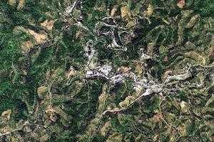 龍廷鄉衛星地圖-江西省贛州市尋烏縣龍廷鄉、村地圖瀏覽