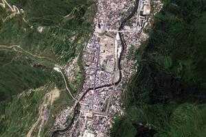 松潘县卫星地图-四川省阿坝藏族羌族自治州松潘县、乡、村各级地图浏览