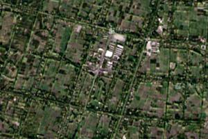 斯也克乡卫星地图-新疆维吾尔自治区阿克苏地区和田地区于田县达里雅布依乡、村地图浏览