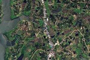 嬉子湖镇卫星地图-安徽省安庆市桐城市龙腾街道、村地图浏览