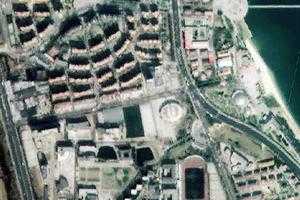 黄海路卫星地图-山东省烟台市莱山区黄海路街道地图浏览