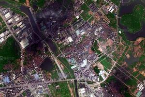 田饶步村卫星地图-广东省东莞市横沥镇张坑村地图浏览
