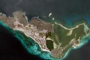 联邦属地(格兰罗克岛)卫星地图-委内瑞拉联邦属地(格兰罗克岛)中文版地图浏览-联邦属地旅游地图