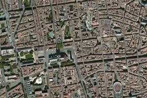 法国波尔多旅游地图_法国波尔多卫星地图_法国波尔多景区地图