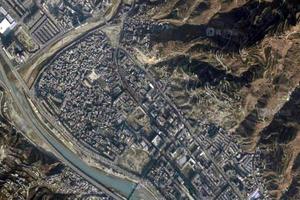 吉石坝卫星地图-甘肃省陇南市武都区钟楼街道地图浏览