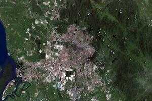吉隆坡市(首都)衛星地圖-馬來西亞吉隆坡市(首都)中文版地圖瀏覽-吉隆坡旅遊地圖