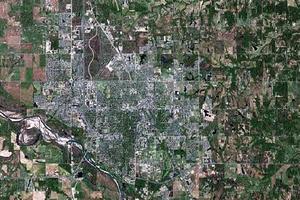 諾曼衛星地圖-美國俄克拉荷馬州諾曼中文版地圖瀏覽-諾曼旅遊地圖
