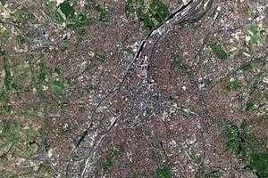布鲁塞尔市(首都)卫星地图-比利时布鲁塞尔市(首都)中文版地图浏览-布鲁塞尔旅游地图