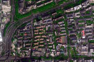 玉桃园社区卫星地图-北京市西城区新街口街道中直社区地图浏览
