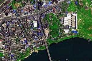 菱角山卫星地图-湖南省永州市冷水滩区曲河街道地图浏览