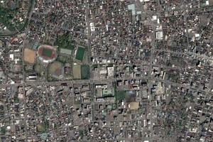 秋田市卫星地图-日本秋田市中文版地图浏览-秋田旅游地图