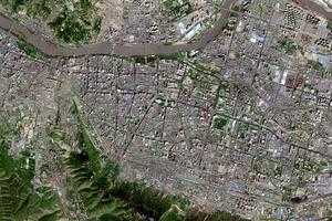 兰州市卫星地图-甘肃省兰州市、区、县、村各级地图浏览