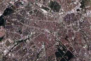索非亚市(首都)卫星地图-保加利亚索非亚市(首都)中文版地图浏览-索非亚旅游地图