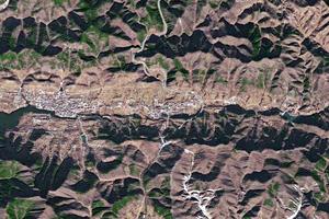 上堡子村衛星地圖-北京市平谷區金海湖地區海子村地圖瀏覽