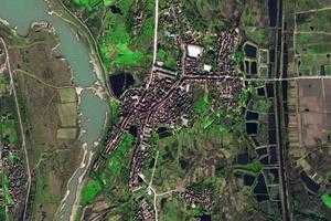 辛冲镇卫星地图-湖北省武汉市新洲区道观河风景旅游管理处、村地图浏览