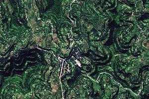 宏观乡卫星地图-四川省南充市南部县满福街道、村地图浏览