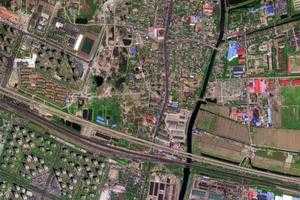 军粮城镇卫星地图-天津市东丽区金钟街道、村地图浏览