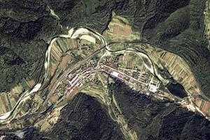 黃牛鋪鎮衛星地圖-陝西省寶雞市鳳縣馬頭灘林業局、村地圖瀏覽