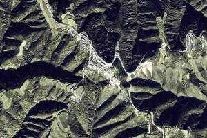 罗子山乡卫星地图-陕西省延安市延长县罗子山乡、村地图浏览