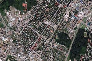 乌法市卫星地图-俄罗斯乌法市中文版地图浏览-乌法旅游地图