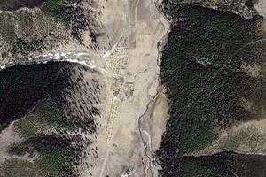 七美乡卫星地图-四川省甘孜藏族自治州道孚县玉科镇、村地图浏览