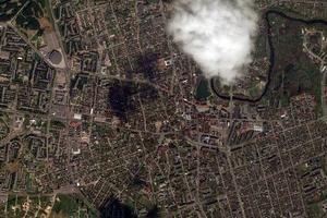 帕涅韦日斯市卫星地图-立陶宛帕涅韦日斯市中文版地图浏览-帕涅韦日斯旅游地图
