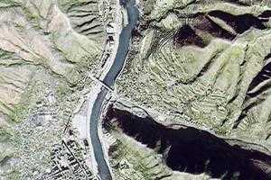 勒乌乡卫星地图-四川省阿坝藏族羌族自治州金川县勒乌乡、村地图浏览
