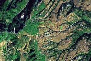 洛甘乡卫星地图-四川省凉山彝族自治州普格县洛甘乡、村地图浏览