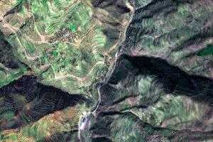 车拉乡卫星地图-甘肃省陇南市宕昌县车拉乡、村地图浏览