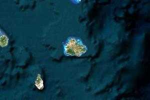 安提瓜和巴布达卫星地图-安提瓜和巴布达各城市中文版地图浏览-安提瓜和巴布达旅游地图
