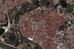 埃迪爾內市衛星地圖-土耳其埃迪爾內市中文版地圖瀏覽-埃迪爾內旅遊地圖