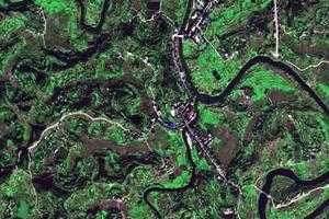 吉安镇卫星地图-四川省南充市嘉陵区都尉街道、村地图浏览