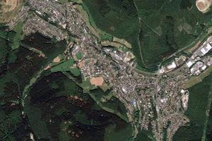 布尔巴赫市卫星地图-德国布尔巴赫市中文版地图浏览-布尔巴赫旅游地图