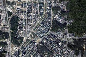 城南市卫星地图-韩国光州市京畿道城南市中文版地图浏览-城南旅游地图