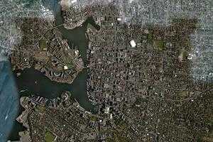維多利亞州衛星地圖-澳大利亞悉尼市中文版地圖瀏覽-維多利亞州旅遊地圖