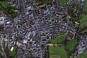 牛津市卫星地图-英国英格兰牛津市中文版地图浏览-牛津旅游地图