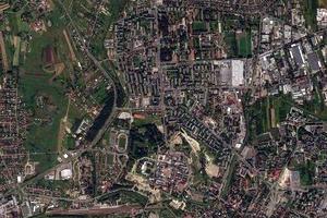 扎莫希奇市卫星地图-波兰扎莫希奇市中文版地图浏览-扎莫希奇旅游地图