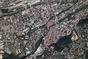 兰茨胡特市卫星地图-德国兰茨胡特市中文版地图浏览-兰茨胡特旅游地图