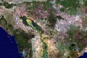 柬埔寨卫星地图-柬埔寨各城市中文版地图浏览-柬埔寨旅游地图