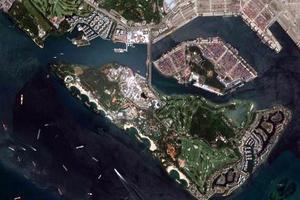 新加坡环球影城旅游地图_新加坡环球影城卫星地图_新加坡环球影城景区地图