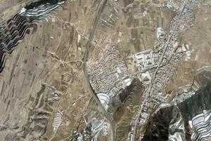 西果園鎮衛星地圖-甘肅省蘭州市七里河區西果園鎮、村地圖瀏覽