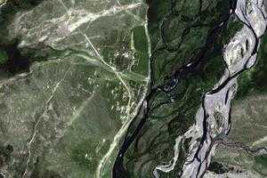 長沙貢馬鄉衛星地圖-四川省甘孜藏族自治州石渠縣色須鎮、村地圖瀏覽