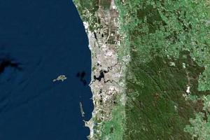 西澳大利亚州卫星地图-澳大利亚悉尼市中文版地图浏览-西澳大利亚州旅游地图