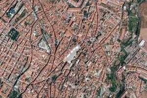 卡塞雷斯市衛星地圖-西班牙卡塞雷斯市中文版地圖瀏覽-卡塞雷斯旅遊地圖