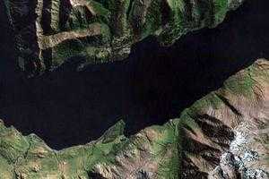 紐西蘭瓦卡蒂普湖旅遊地圖_紐西蘭瓦卡蒂普湖衛星地圖_紐西蘭瓦卡蒂普湖景區地圖