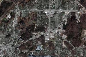 薩德伯里市衛星地圖-加拿大薩德伯里市中文版地圖瀏覽-薩德伯里旅遊地圖