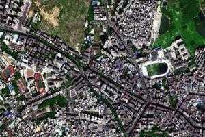 城郊衛星地圖-廣東省廣州市從化區黃龍帶水庫地圖瀏覽