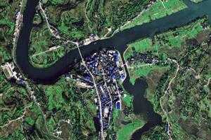 王家镇卫星地图-四川省南充市南部县满福街道、村地图浏览
