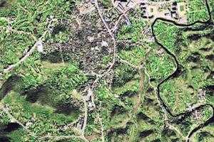 青岩鎮衛星地圖-貴州省貴陽市花溪區陽光街道、村地圖瀏覽